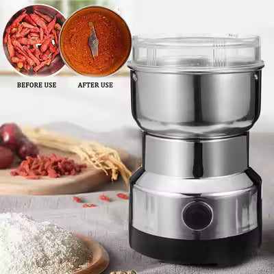 Mini Electric R.7113 - 300W Stainless Steel Grinder For Coffee beans, Spices, Masala Grinding Machine